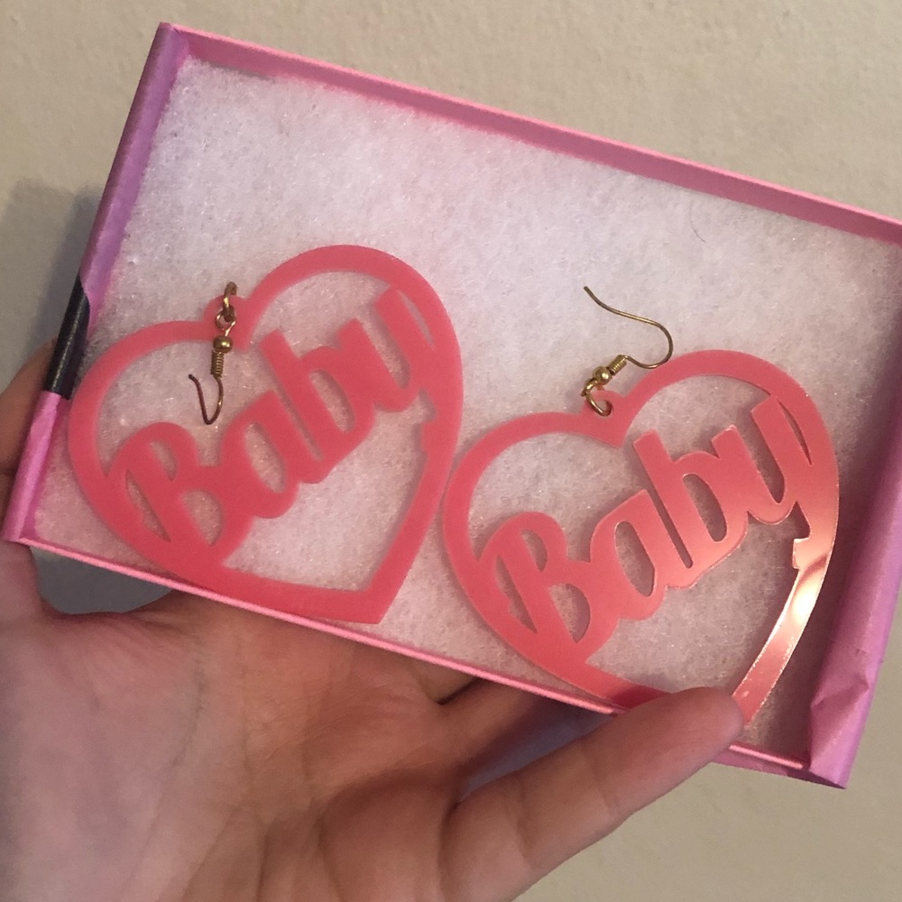 Pink BABY Earrings